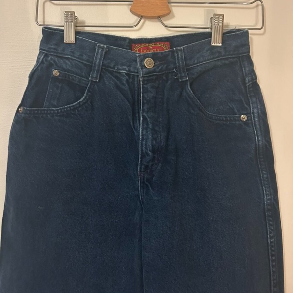 Vintage Blue High Waisted Bonjour Jeans W25